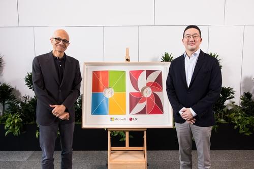 LG, 엔비디아 AI팩토리·MS 데이터센터 등 빅테크와 글로벌 협력(종합)
