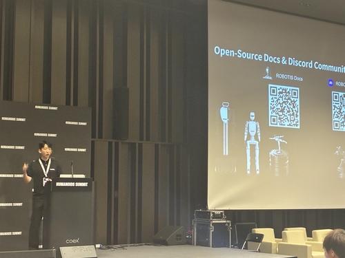 Humanoid's 'Virtual and Real Gap'... Robotis and NVIDIA Overcome It