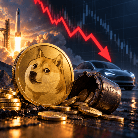 도지코인 3% 하락…비트코인 ETF 자금 이탈에 0.0775달러 저점 시험대