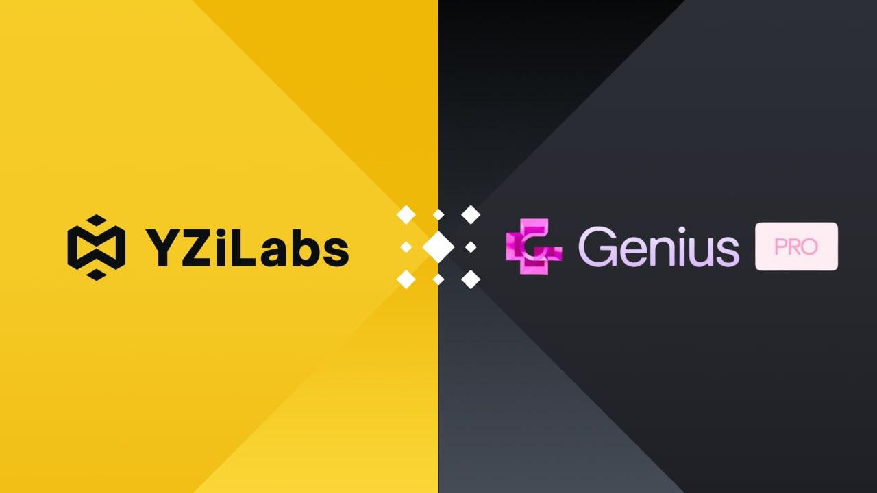 “CZ가 직접 붙었다고?”  YZi Labs 수천만 달러 투자 받은 GENIUS , 온체인 ‘바이낸스’를 노린다