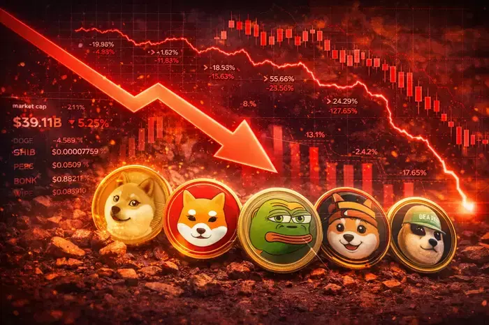 Middle East 'Nuclear Bomb' Devastates Meme Coins…Investor Sentiment Completely Collapses in Two Days