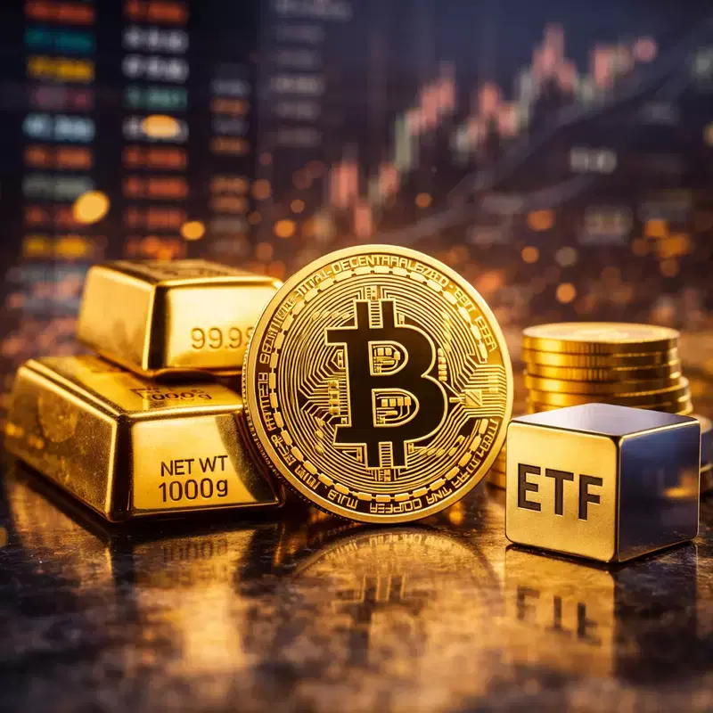 McGlone "ETFs are useless"...Bitcoin pushed aside by gold
