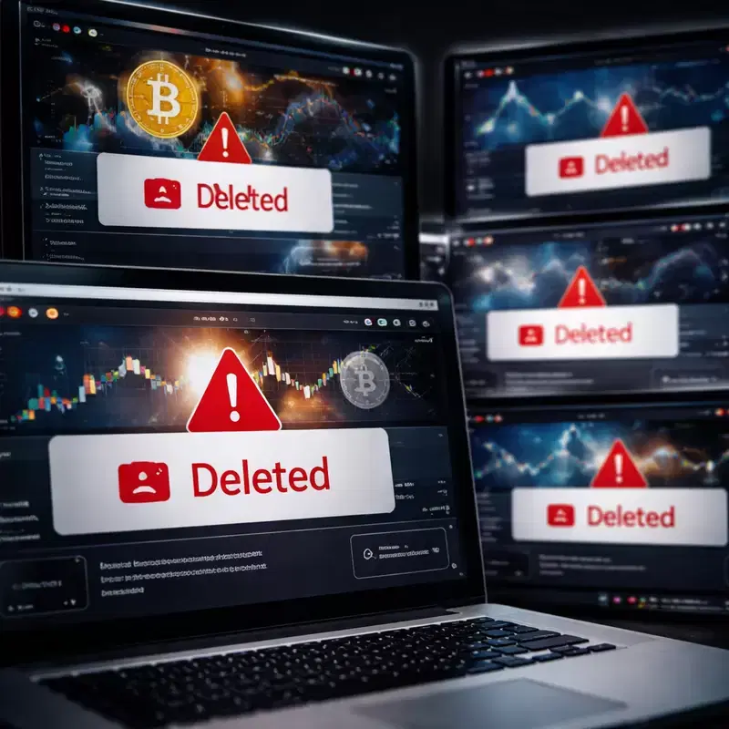 "자고 일어나니 채널 증발"...유튜뷰, 가상자산 관련 콘텐츠 대규모 삭제