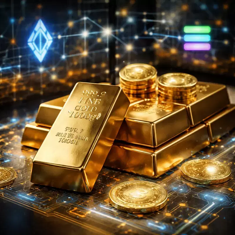 "Put gold on the blockchain"... Singapore Bank Launches Tokenized Gold Fund