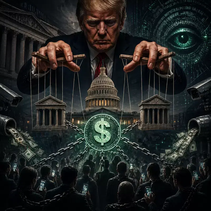 "CBDC Ban is a Disguise"...Trump Begins 'Financial Control' with GENIUS Bill