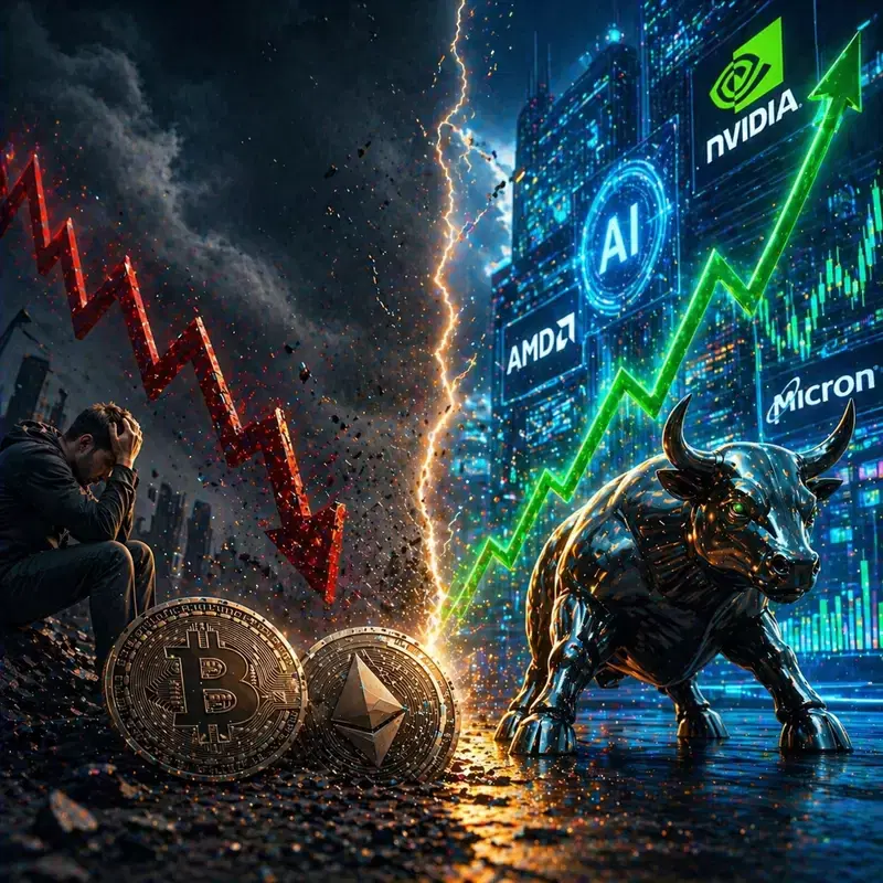 Virtual Asset Investment, 5 Years of Holding Results in 'Stagnation'...Crushing Defeat to AI Stocks