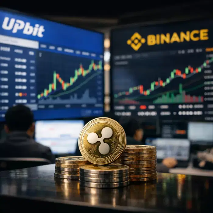 업비트·바이낸스 물량 폭증…XRP 하락 신호일까
