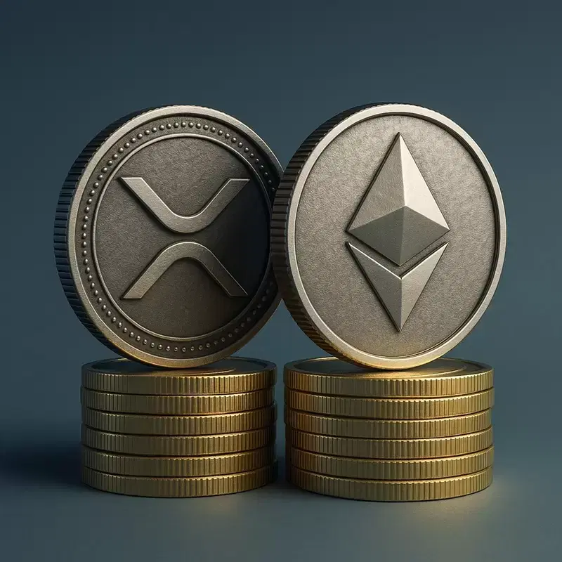 이더리움, ETF 2억 달러 이탈 속 8년 전 'XRP 역전극' 재소환...또 왕좌 뺏기나?