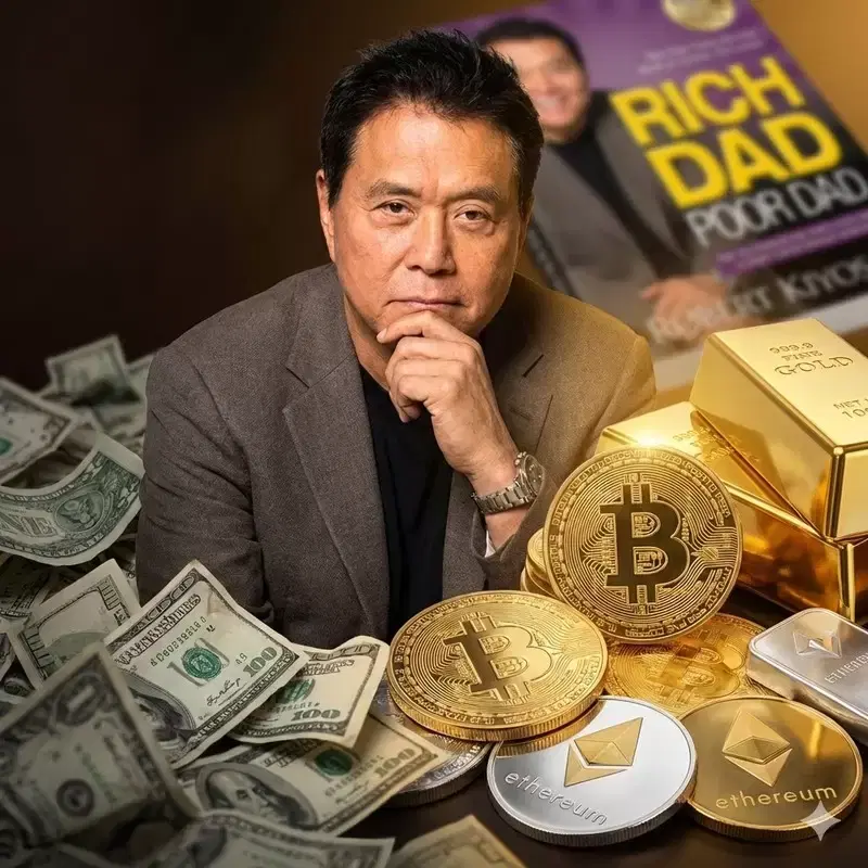 Kiyosaki: "Retirees who trust government bonds will collapse"...Bitcoin and Ethereum named as a breakthrough