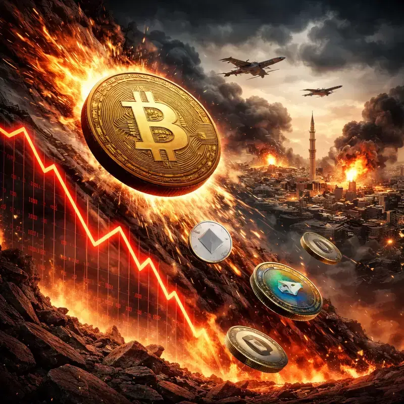 Cryptocurrency, Fear of $2.53 Trillion Defense Line Collapse...Crypto Market 'Stumbles' as Money Flows to US Stock Market