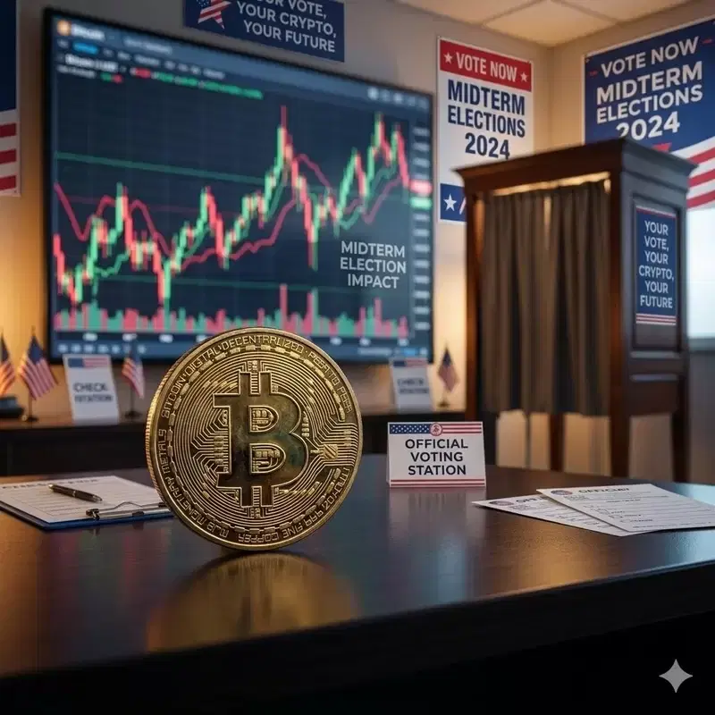 Cryptocurrency, Hot Online but 'Cool' Among Voters...Only 4% of Voters Cite it as an Election Factor