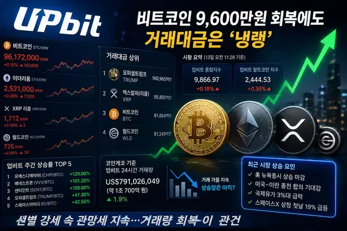 스페이스X 효과에도 업비트 관망세…트럼프 코인·월드코인만 웃었다