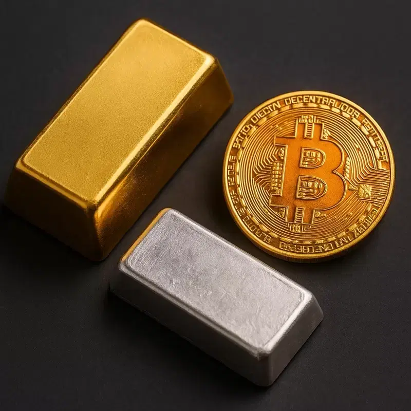 금·은·비트코인(BTC), 동반 붕괴 위기...매파 워시 탓?