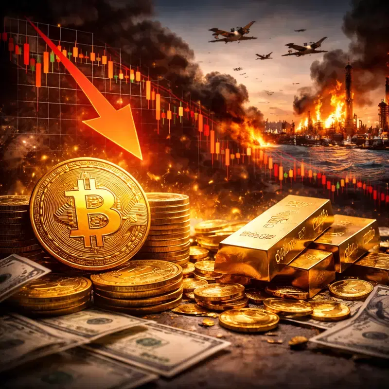"안전자산의 굴욕"...비트코인(BTC)·금, 주요 자산 꼴찌 추락