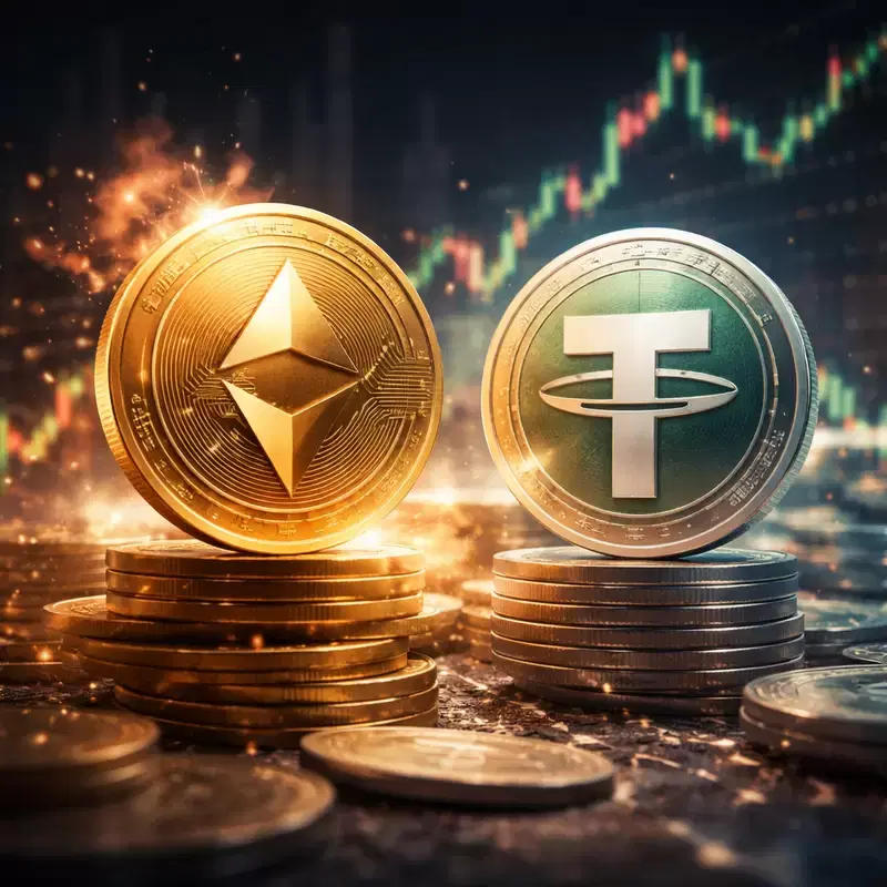 테더(USDT), 이더리움(ETH) 시총 2위 자리 강탈...코인 시장도 '안정성'이 우선