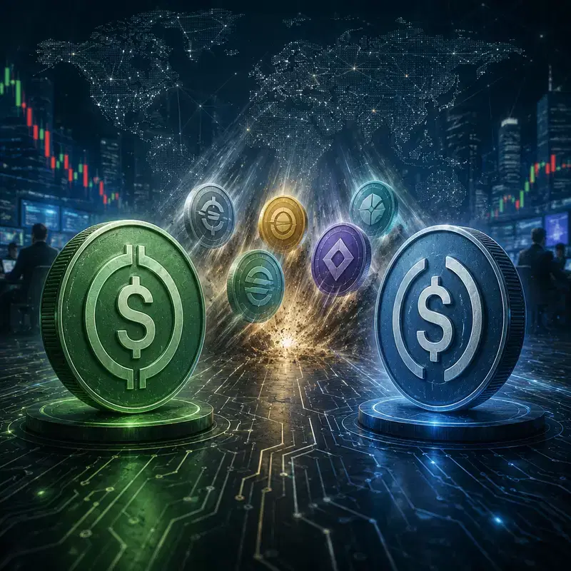 테더(USDT)·서클(USDC) 스테이블코인 양강 구도 파국?...신규 발행사들 반격