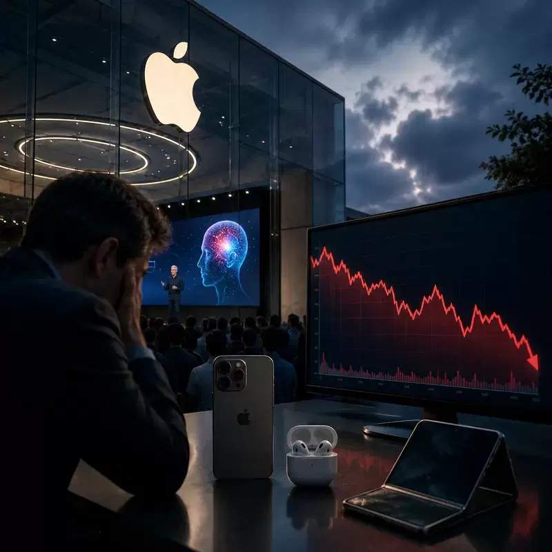 애플(AAPL) 개미들, 말 뿐인 인공지능(AI)에 분노..."당장 성과 내놔라"