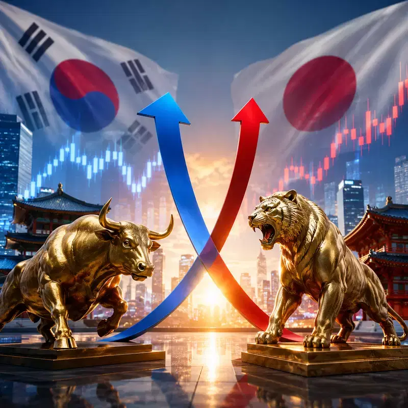 美 증시는 금리 공포에 붕괴...코스피·닛케이, 최고가 동반 경신