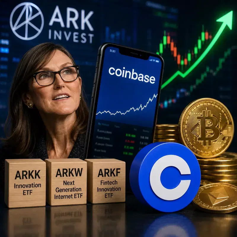 "돈나무 언니는 이미 풀매수"...코인베이스(COIN), 월가 전망 '극과 극'