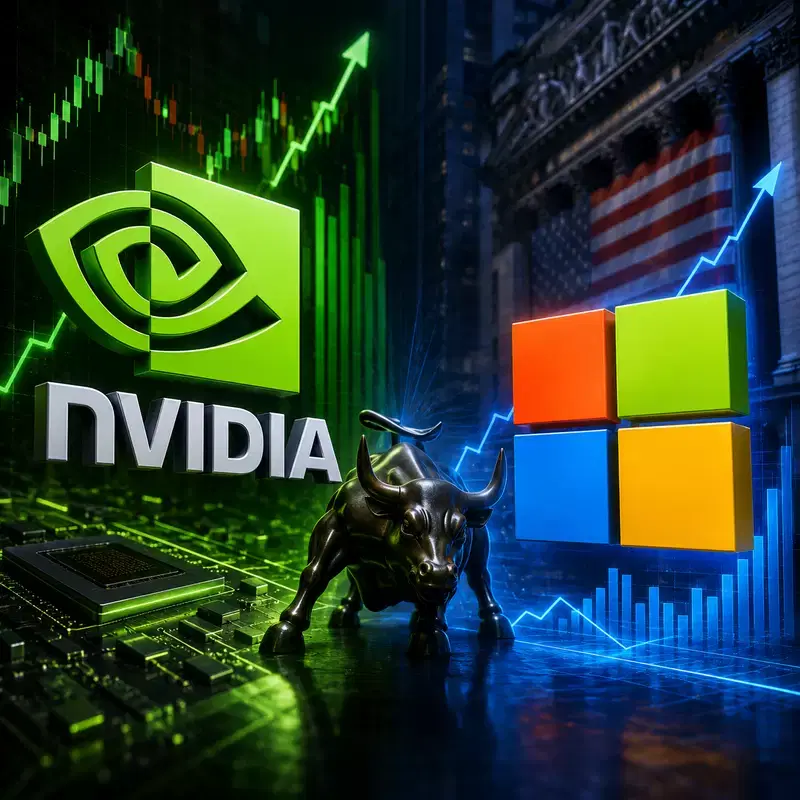 마이크로소프트(MSFT) vs 엔비디아(NVDA), AI 질주 속 배당 승자는?