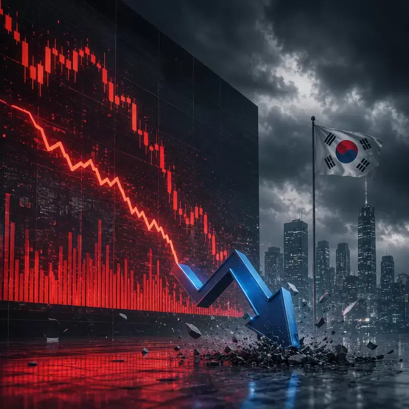 코스피, 서킷브레이커 발동 속 8% 폭락...美 빅테크 쇼크에 아시아 증시 연쇄 도미노
