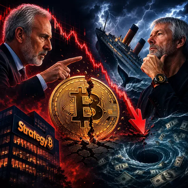 피터 쉬프, 세일러의 비트코인(BTC) 베팅 또 저격..."역사상 가장 처참한 파산 올 것"
