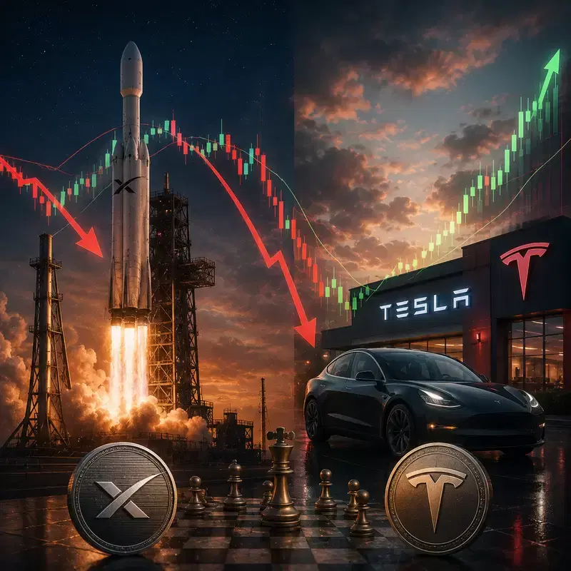 스페이스X(SPCX), IPO 상승분 모두 반납...테슬라(TSLA)식 축적 시작?