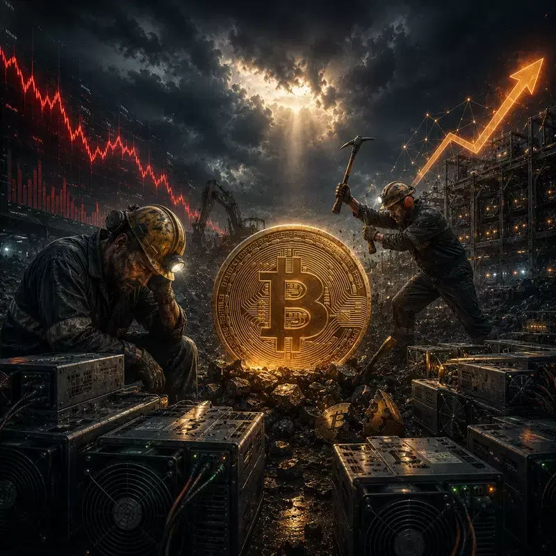사상 최고가 대비 '반토막' 쇼크...비트코인(BTC) 채굴자들, 연쇄 파산 위기