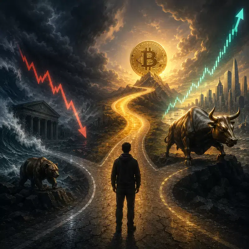S&P 500 '1만 7,000' 초강세론 등장...비트코인(BTC), 2029년 고점론 깨지나?