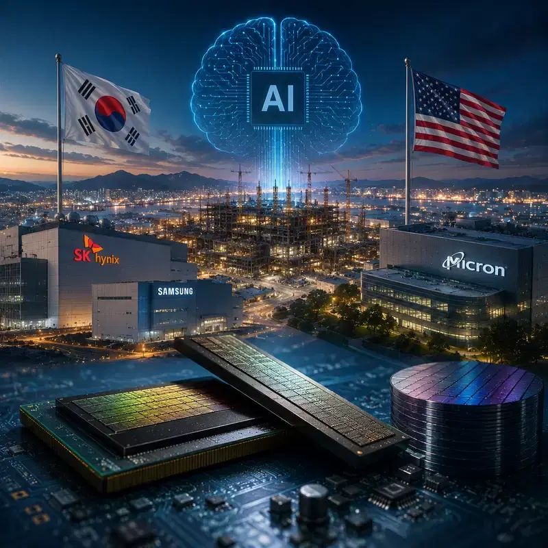 삼전·닉스, 800조 원 대규모 투입...마이크론(MU), 한국發 AI 메모리 공습 버틸까?