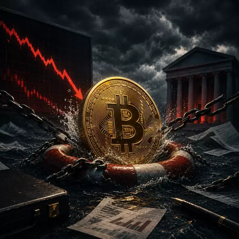 세일러, 손실 폭발하자 비트코인(BTC) 차트 투척...매수 대신 위기 방어 택했나?