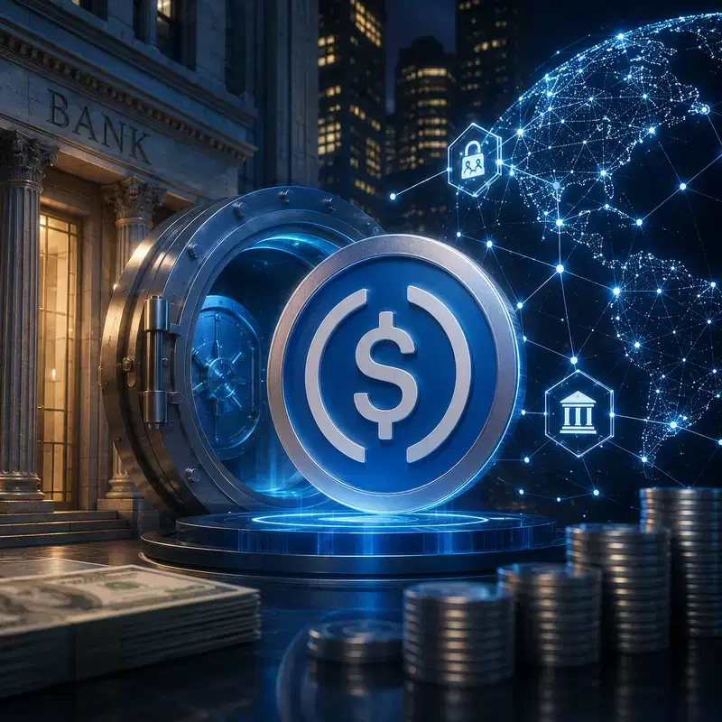 USDC, BNY멜론 수탁 개시..."달러(USD)·디지털 자산 경계 지웠다"