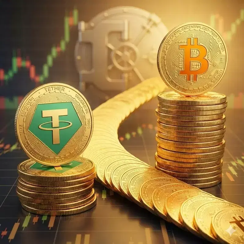 테더 공동 창업자 "비트코인(BTC) 변동성, 스테이블코인 우위 입증"