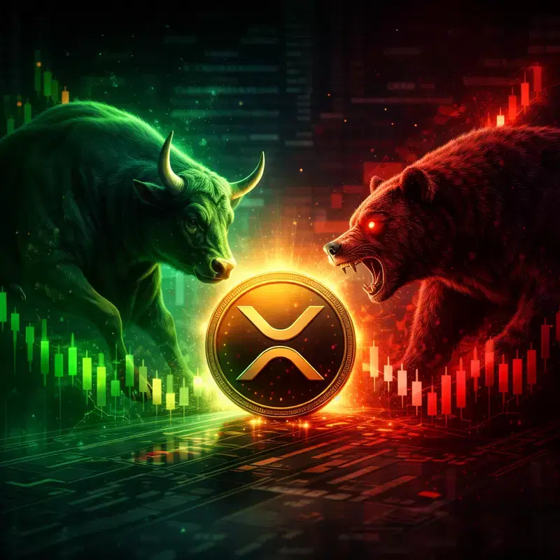 XRP 'Stumbles' on Trump's Iran Threat...Tests $1 Support Line Again