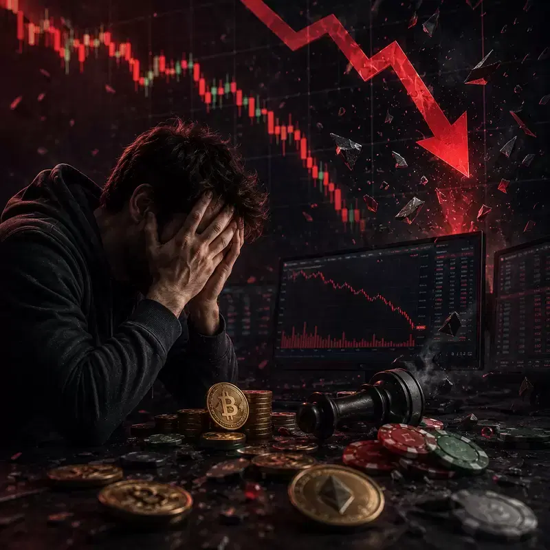 James Wynn Switches from Crypto to S&P 500 Short...Again on the Brink of 'Bankruptcy'