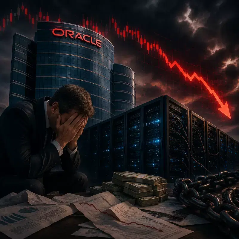 "Worst performance since 1990"...Oracle (ORCL), 40% of market cap evaporates under debt burden