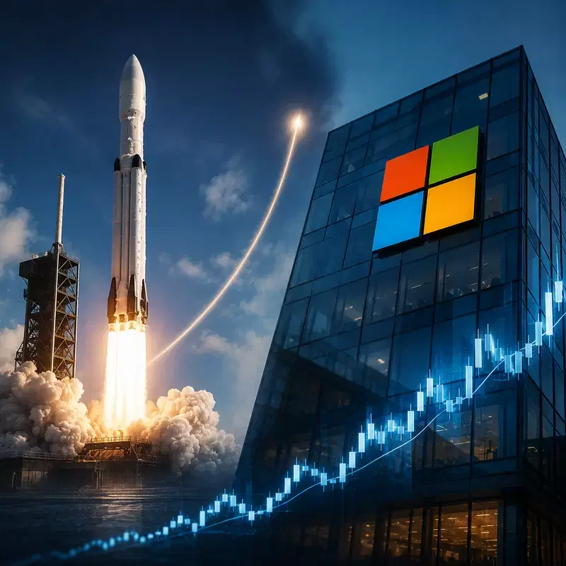 "Better than SpaceX"...Wall Street is enthusiastic about Microsoft (MSFT), which has plunged 28%.