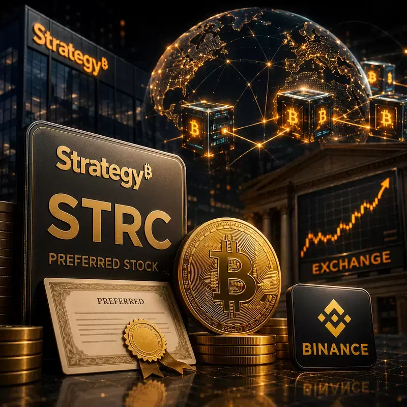 STRC, 바이낸스 등판에 프리마켓서 '점프'...비트코인(BTC) 매입 자금줄 부활?
