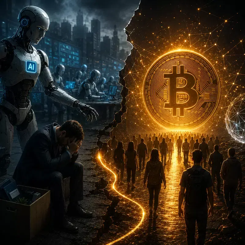 조르디 비서 "인공지능(AI)發 고용 쇼크, 비트코인(BTC) 수요 촉매제"