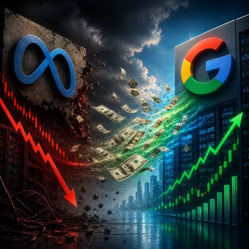 "Cannot recover AI investment"...Wall Street whales quietly switch from Meta (META) to Google