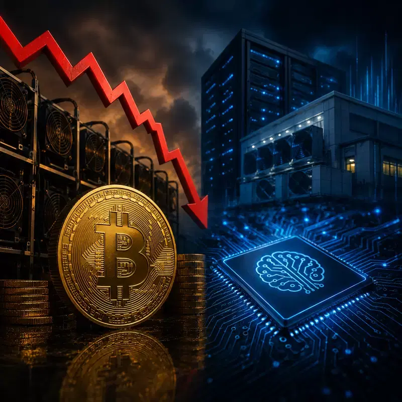 Cryptocurrency Mining Stocks Plunge 20% Amid AI Theme...Is Bitcoin (BTC) Proxy War a Thing of the Past?