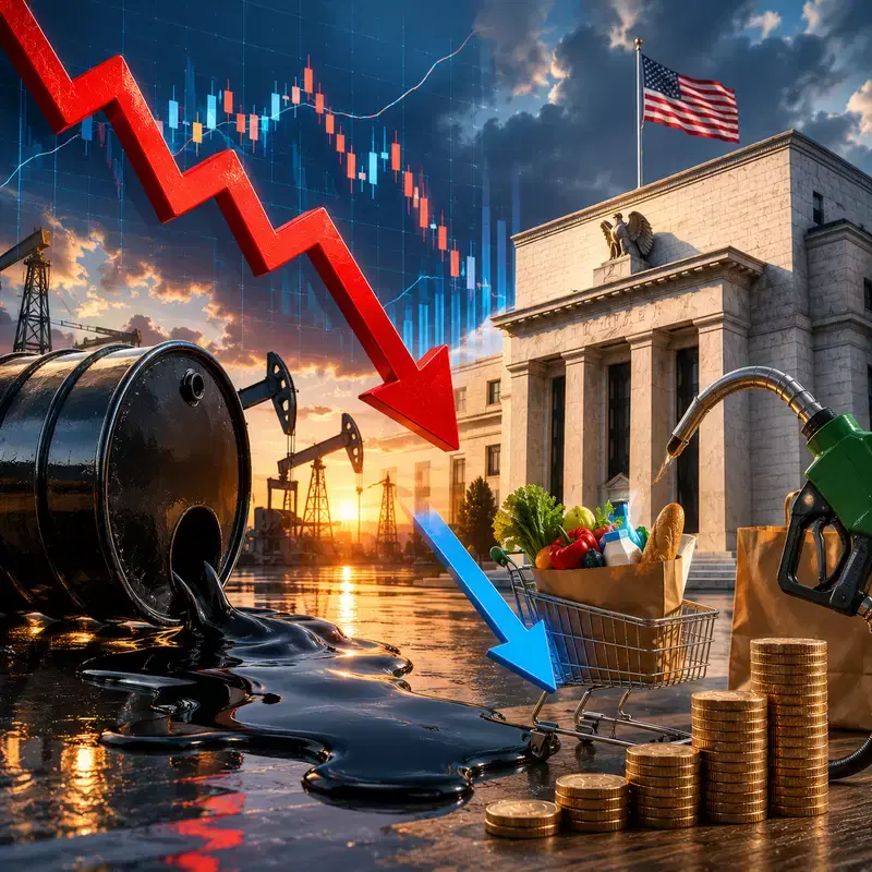 U.S. Inflation May Ease...New York Fed President "Notes Drop in Energy Prices"