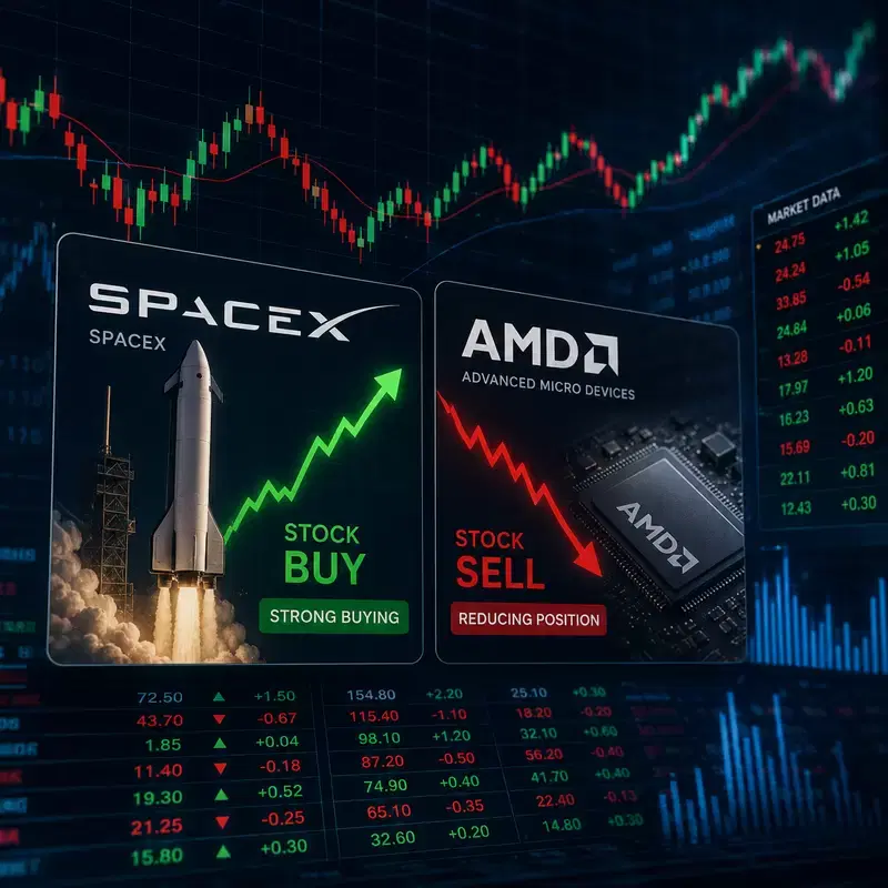 Cathie Wood Dumps AMD for Two Consecutive Days... Adds More SpaceX (SPCX)