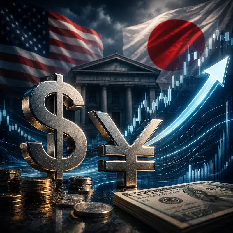 US-Japan Interest Rate Gap Fuels Yen Carry Trade Explosion...Dollar-Yen Expected to Reach 166 Yen