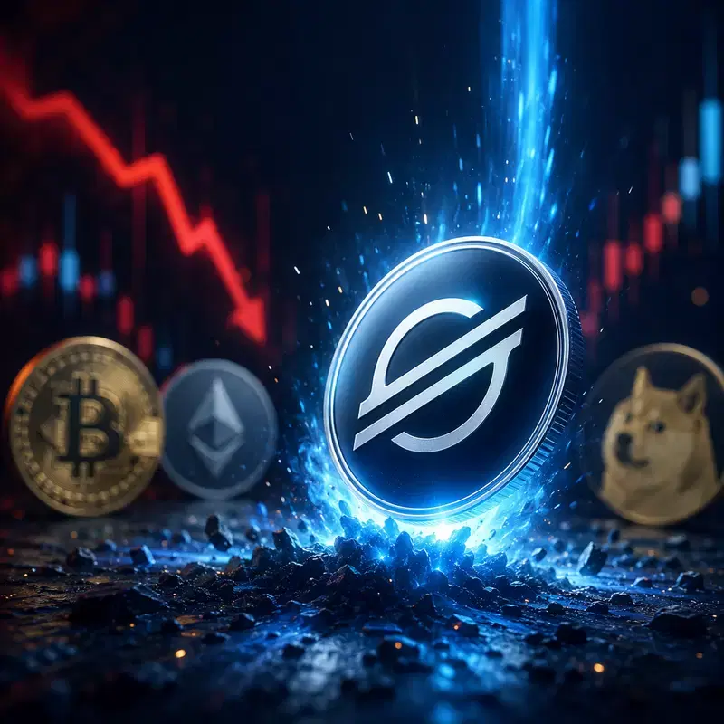 "비트코인(BTC)도 꺾었다"...XLM, 나홀로 거래량 303% 폭주