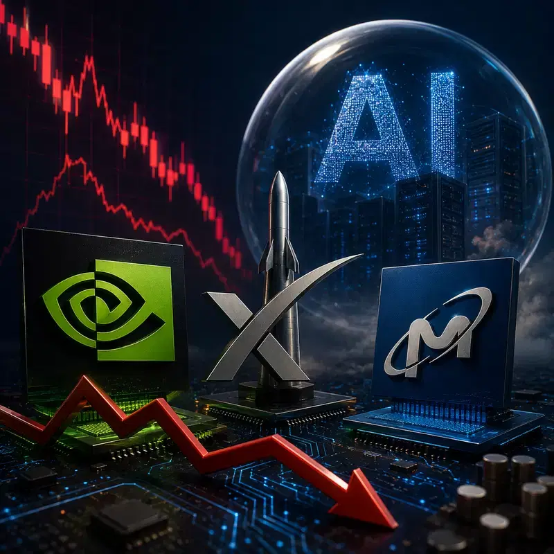 "BlackRock also reduced its stake"...Nvidia, SpaceX, Micron warn of AI bubble 'collapse'