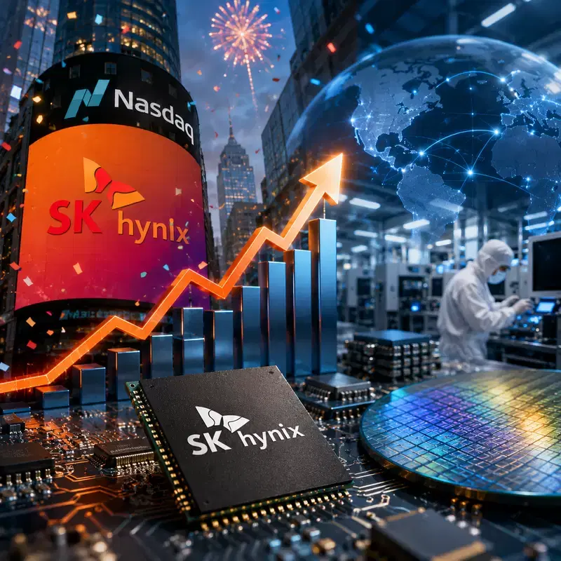 SK Hynix Lists on Nasdaq at $149 Per Share... Breaks Alibaba's Record for Largest Foreign Company IPO
