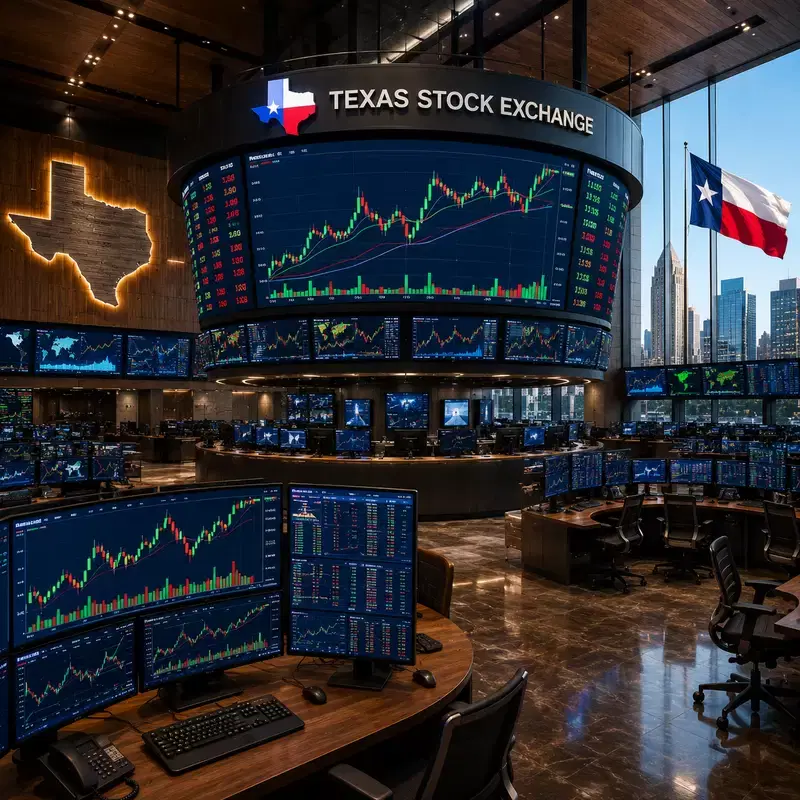 Texas Stock Exchange Clashes with Wall Street Funders... "BlackRock, JPMorgan, and Others' Funding Targeted"