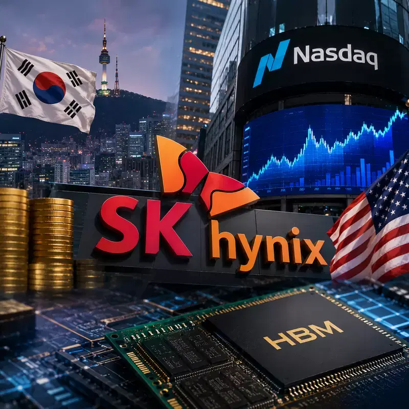 한국선 싸게 봤다?...SK하이닉스, 나스닥서 '코리안 디스카운트' 끝낼까