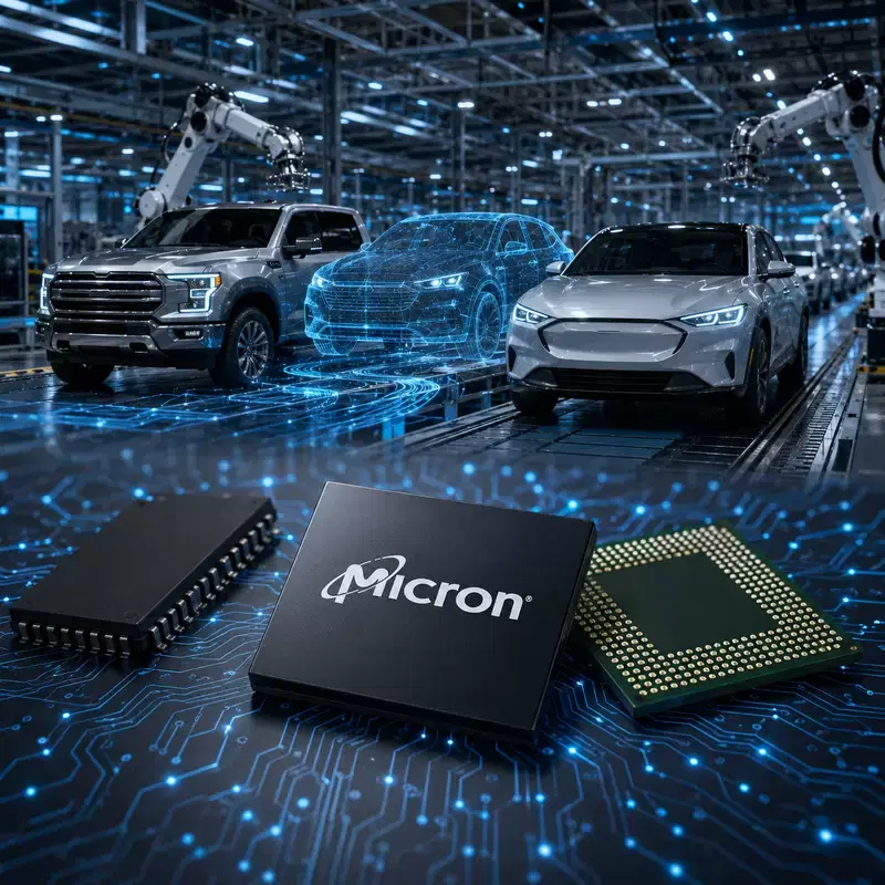 Micron, Long-Term Contracts with GM and Ford... 'Life or Death' for Automotive Memory Hegemony